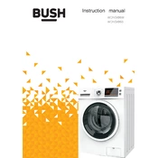 Bush WDNSX86B Washing Machine manual cover