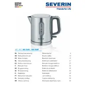 Severin WK 3415 Kettle manual cover