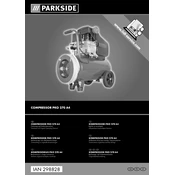 Parkside PKO 270 A4 3906129976 IAN 298828 Compressor manual cover