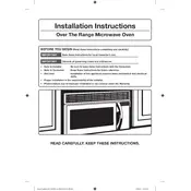 Samsung MC17F808KDT Microwave manual cover