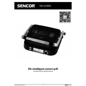 Sencor SBG 6238BK Grill manual cover