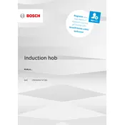 Bosch Series 8 PXY875KW1E Hob manual cover