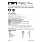 Sealey PPF301 Hydraulic Press manual cover