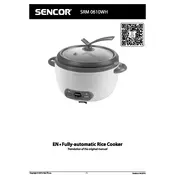 Sencor SRM 0610WH Rice Cooker manual cover