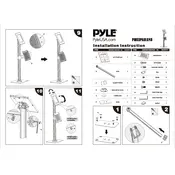 Pyle PMKSPADLK48 Stand manual cover