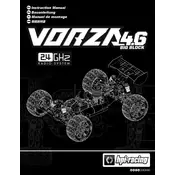 HPI Racing Vorza 4.6 160180 Race Kit manual cover