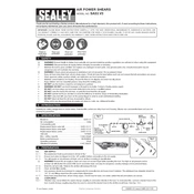 Sealey SA53.V3 Shears manual cover