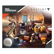 Mega Construx Mattel Destiny Cabal Gladiator Battle DXD73 Construction Set manual cover