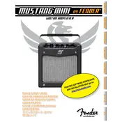 Fender Mustang Mini 2300060000 120V 60Hz Amplifier