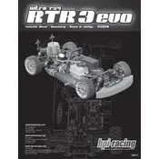 HPI Racing Nitro RS4 3 Evo 12001 Race Kit manual cover