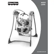 Fisher Price Mattel Swing n Glider L2144 Swing manual cover