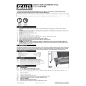 Sealey AP28102 Chest manual cover