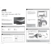 JVC LT-32C740B manual cover