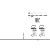 Brandt CFF-64MCBUT Cooker manual cover