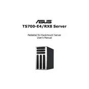 ASUS TS700-E4-RX8 Server manual cover