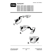 Toro Eurorecycler 21080 Mower manual cover