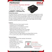 Pyle PSWNV480 Power Supply manual cover