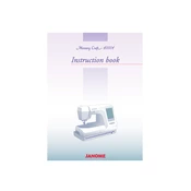 Janome Memory Craft 10001 manual cover