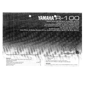 Yamaha R-100 Receiver manual cover