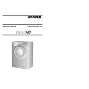 Hoover VHD8143DB-80 manual cover