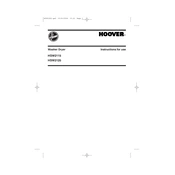 Hoover HSW2125M-80 manual cover