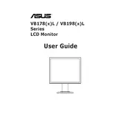 ASUS VB198TL Monitor manual cover