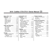 Cadillac CTS 2010