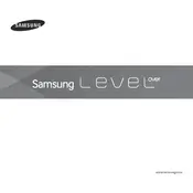 Samsung Level Over EO-AG900BBESTA Headphones manual cover