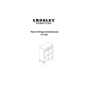 Crosley CF1325 Bookcase manual cover