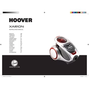 Hoover TRTC4210001 manual cover