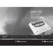 Midland WR120 manual cover