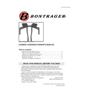 Bontrager Carbon Aerobar Bike Accessory manual cover