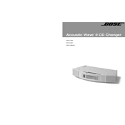 Bose Acoustic Wave Music System II 5-CD Changer manual cover