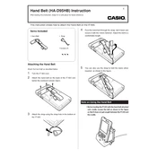 Casio HA-D95HB Belt manual cover