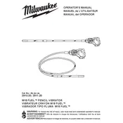 Milwaukee M18 Fuel 2910-20 Hammer manual cover