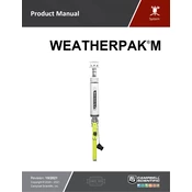 Campbell Scientific WEATHERPAK M System manual cover