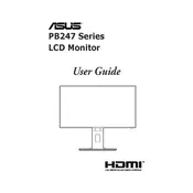 ASUS PB247Q Monitor manual cover