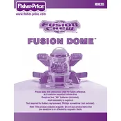 Fisher Price Mattel Fusion Crew Fusion Dome H9820 Toy manual cover