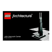 LEGO John Hancock Center 21001 Construction Set manual cover