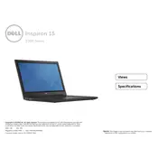 Dell Inspiron 3541 Laptop manual cover