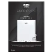 Ideal Logic Max System S15 Boiler manual cover