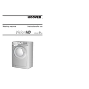 Hoover VHD 9123D-80 manual cover