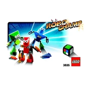 LEGO Robo Champ 3835 Construction Set manual cover