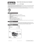 Sealey HT111LED Torch manual cover