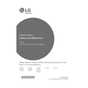 LG 65SJ8500 TV manual cover