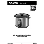 Sencor SRM 1000SS Rice Cooker manual cover