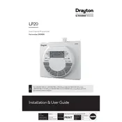 Drayton LP20 Programmer  manual cover