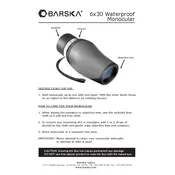 Barska AA11278 Monocular manual cover