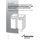 Worcester Kitchen Regular and Kitchen System 12/18 2014 Boiler manual cover