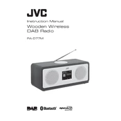 JVC RA-D77M manual cover